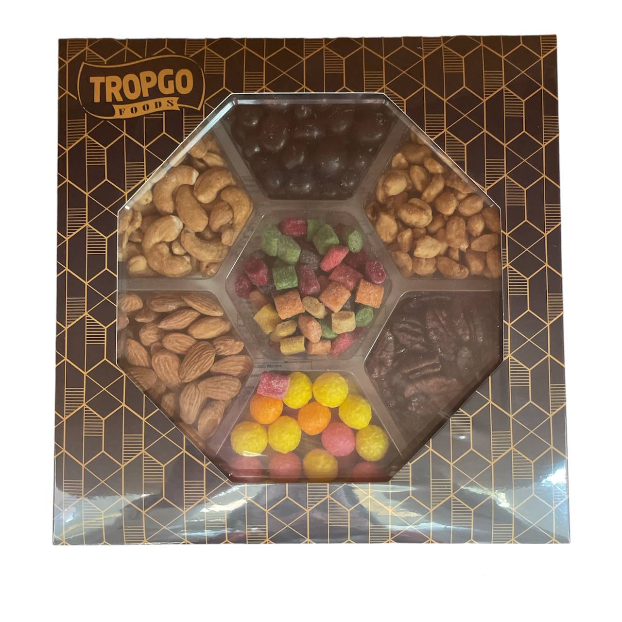 Tropgo 7 compartment - Candy & Nut Tray