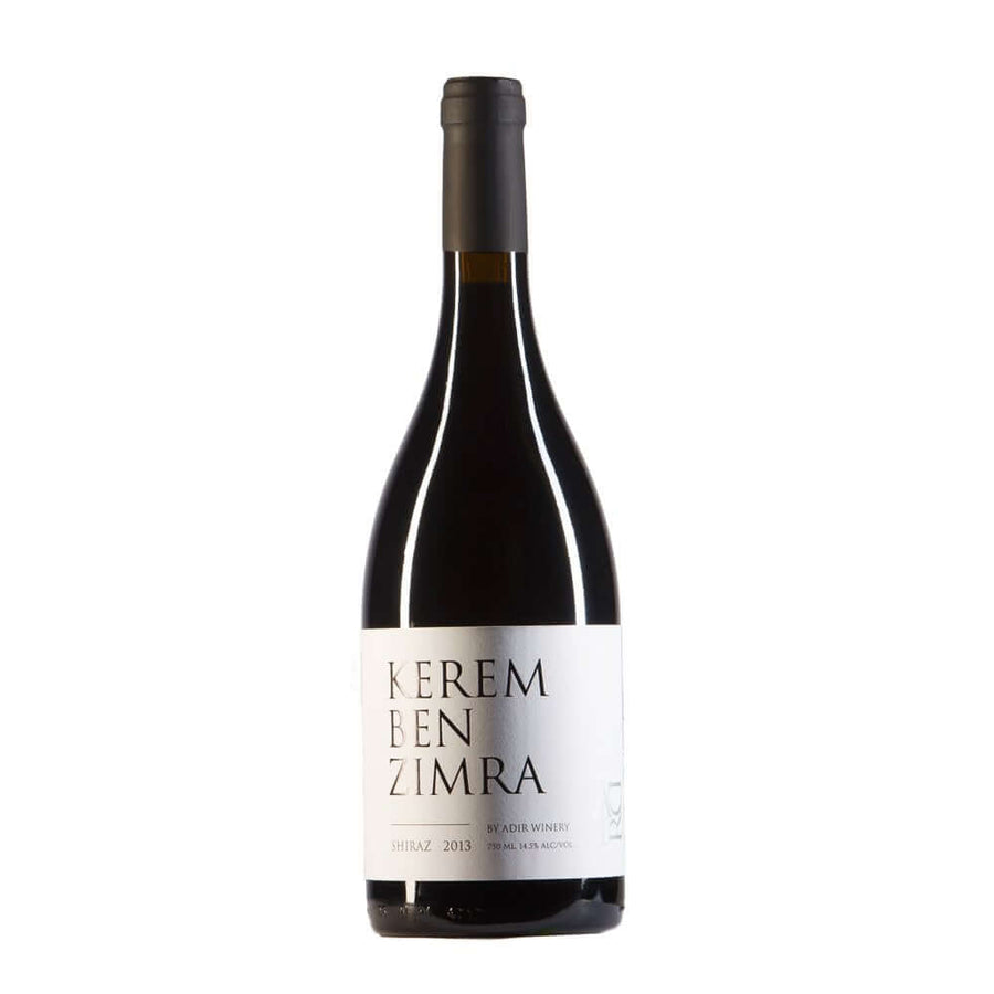 Adir Winery - Kerem Ben Zimra Shiraz. Israeli Wine at Areles Kosher Wines and Spirits. 