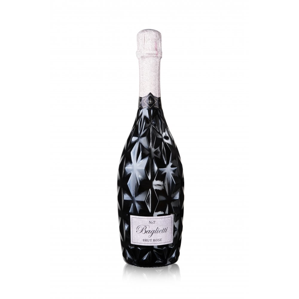 Baglietti Brut Rose, Sparkling wine, Italian Kosher wine from Areles kosher wines and spirits. Pretty bottle perfect wine for present. Perfect wine gift. 