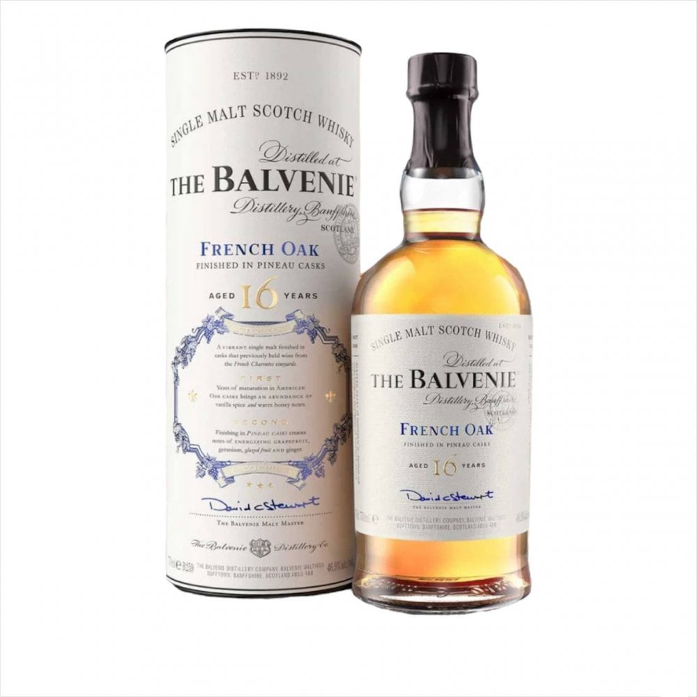 Balvenie 16 Year Old French Oak Scotch Whisky. Kosher whiskey from Areles kosher wines and spirits