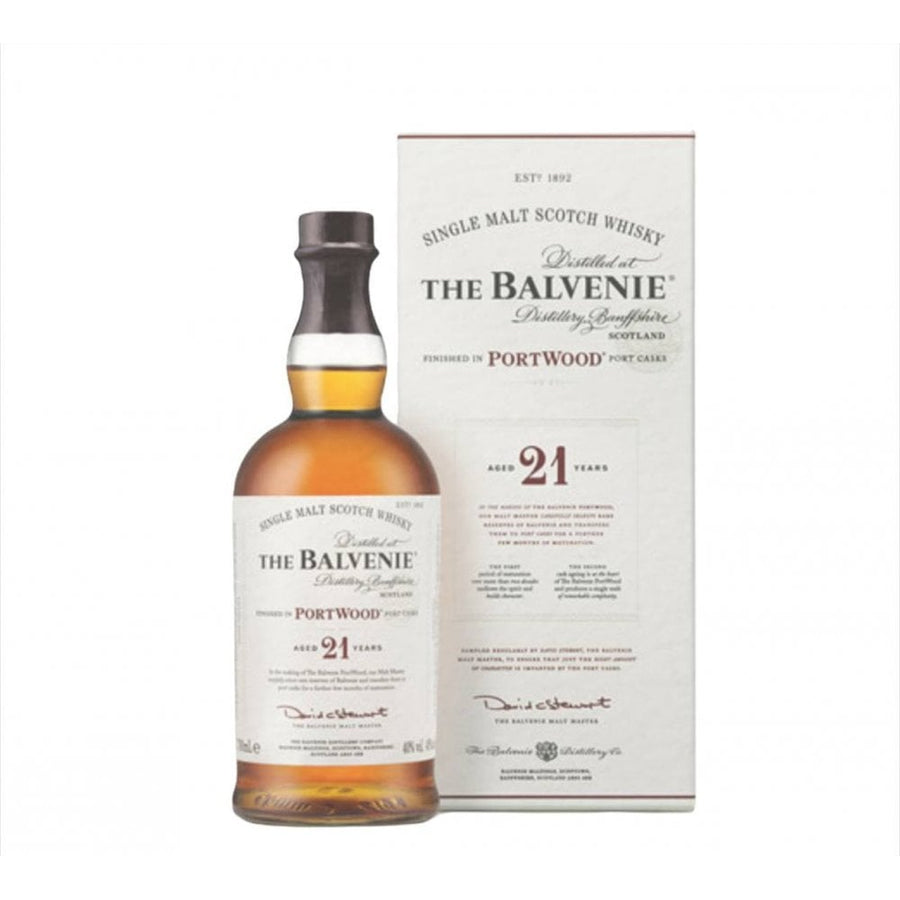 Balvenie 21 Year Old PortWood Finish, Kosher whiskey from Areles kosher wines and spirits. 