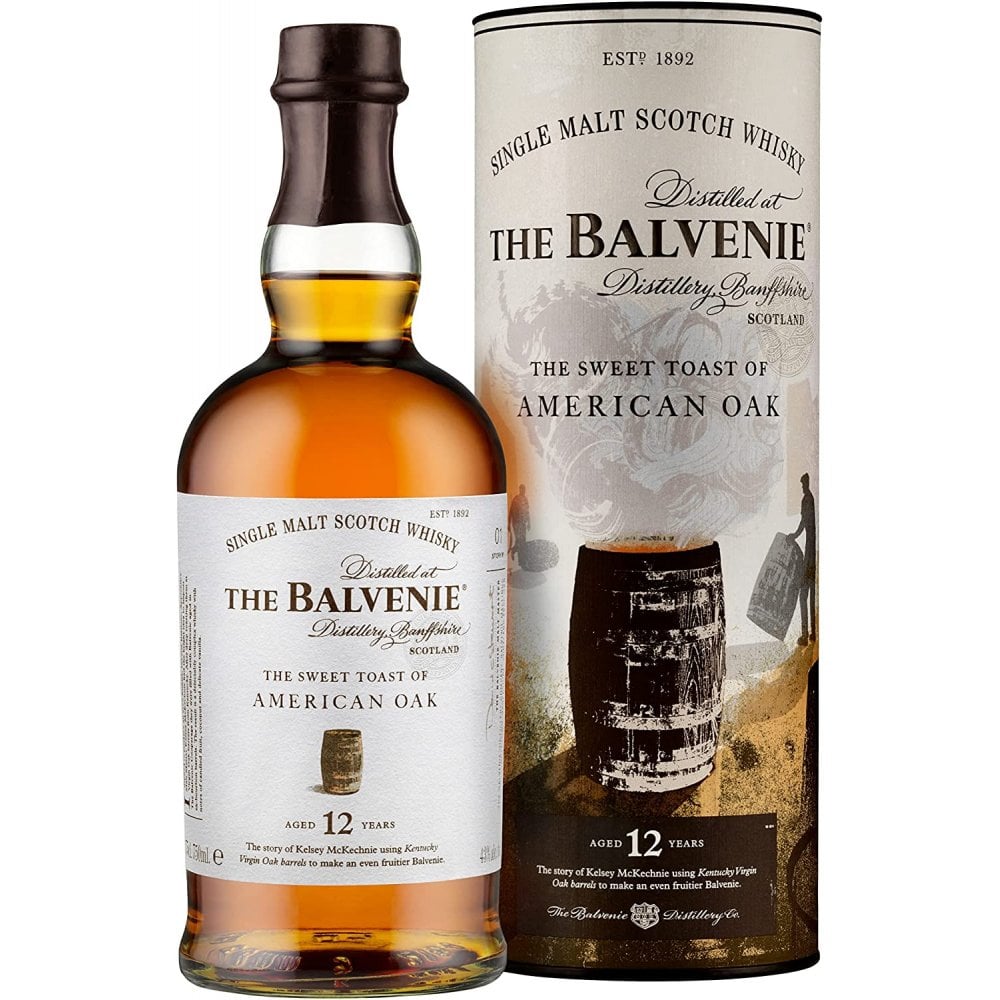 Balvenie Sweet Toast Of American Oak 12 Year Old kosher whiskey from Areles Kosher Wine and Spirits