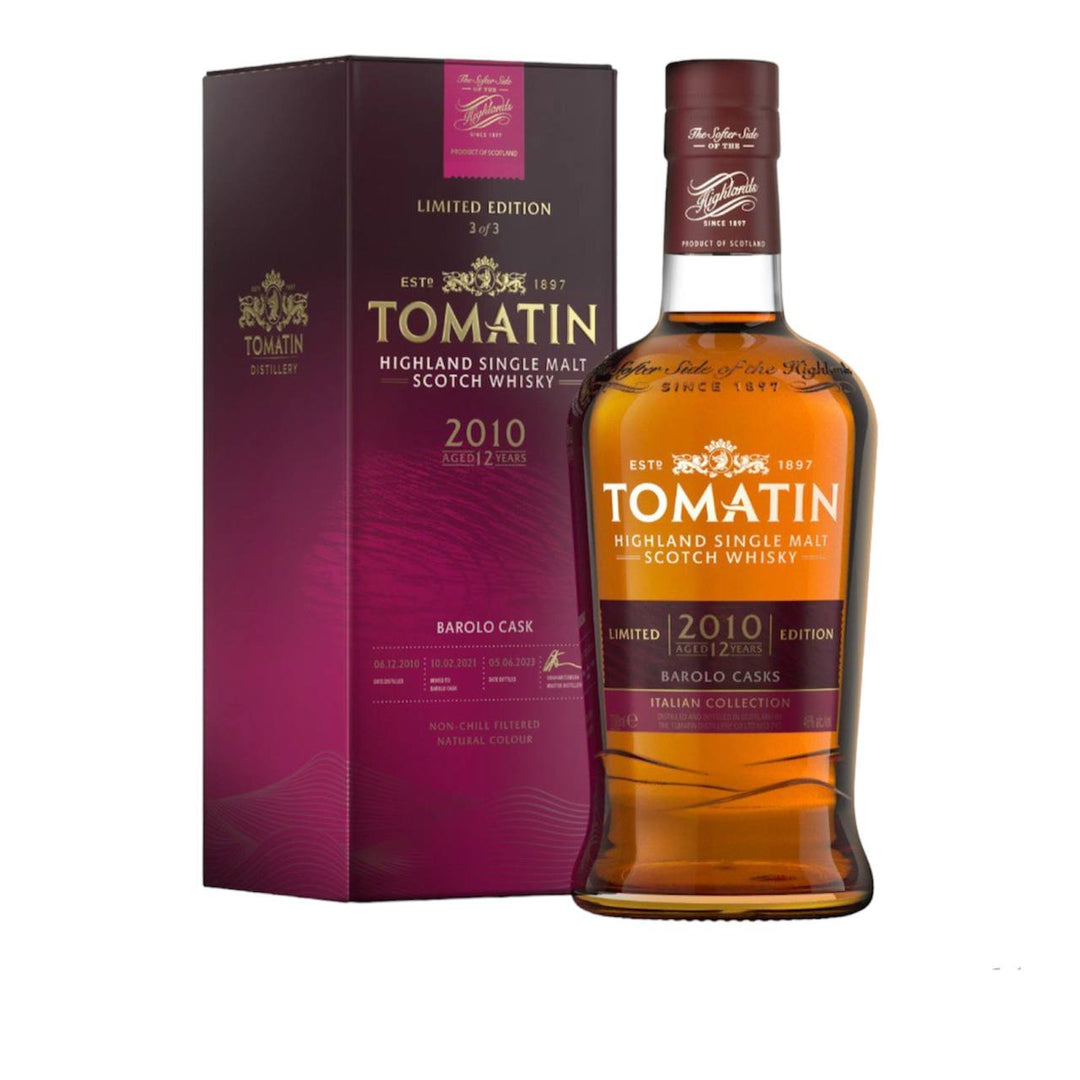 Tomatin 12 Year Old Barolo Cask Whisky - 2010 Italian Collection