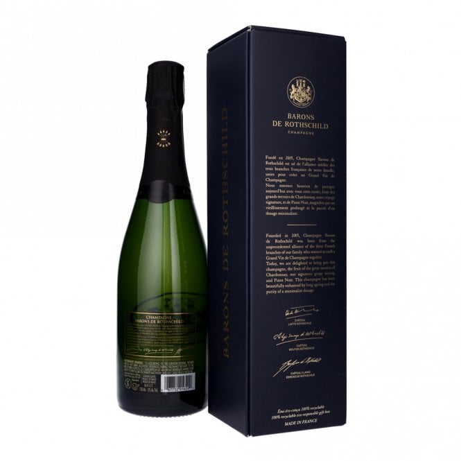 Barons De Rothschild Brut Champagne - Sparkling Rose Dry Wine
