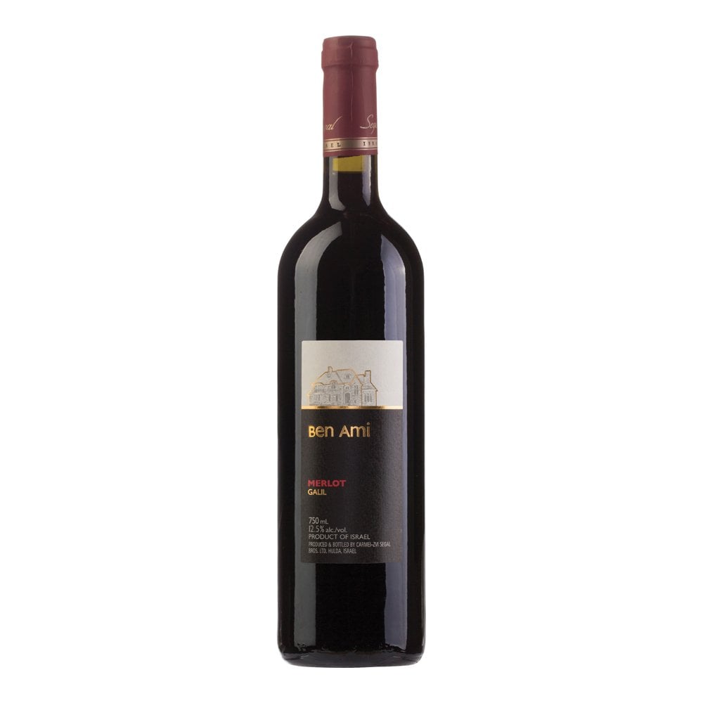 Ben Ami Merlot - Israeli Kosher wine from Areles Kosher wines and spirits. 