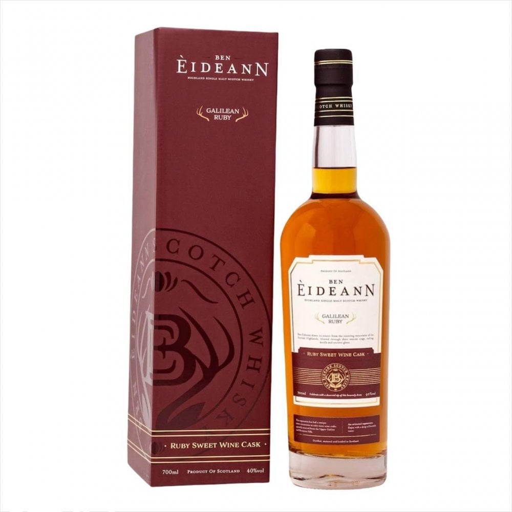 Ben Eideann Galilean Ruby Wine Single malt whiskey Cask Edition