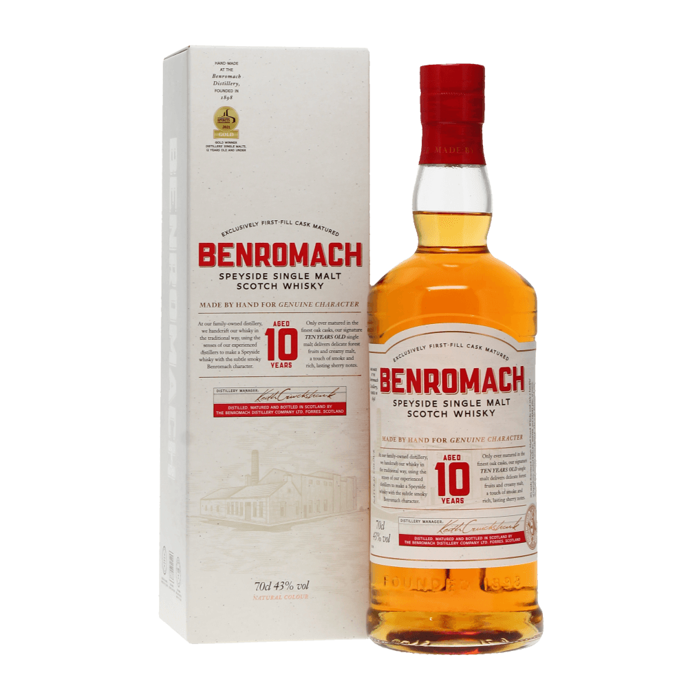 Benromach 10 Year Old - Speyside Single Malt Scotch