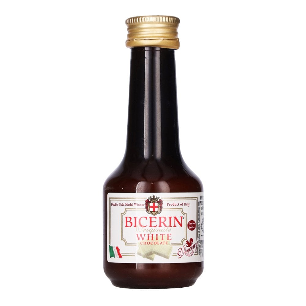 Bicerin White Chocolate Liqueur - 5cl Miniature