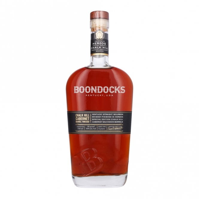 Boondocks 6 Year Old Chalk Hill Cabernet Barrel Finished Bourbon
