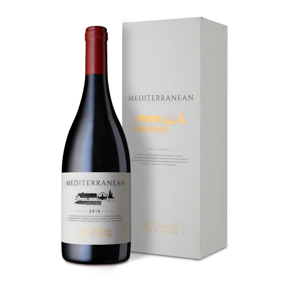 Carmel Mediterranean Dry Red Kosher Wine