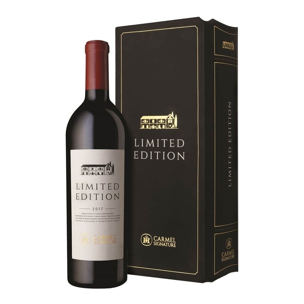 Carmel winery limited edition dry red wine