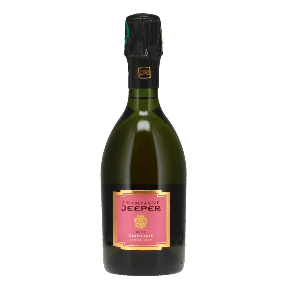 Champagne Jeeper Brut Grand Rose - Half Size