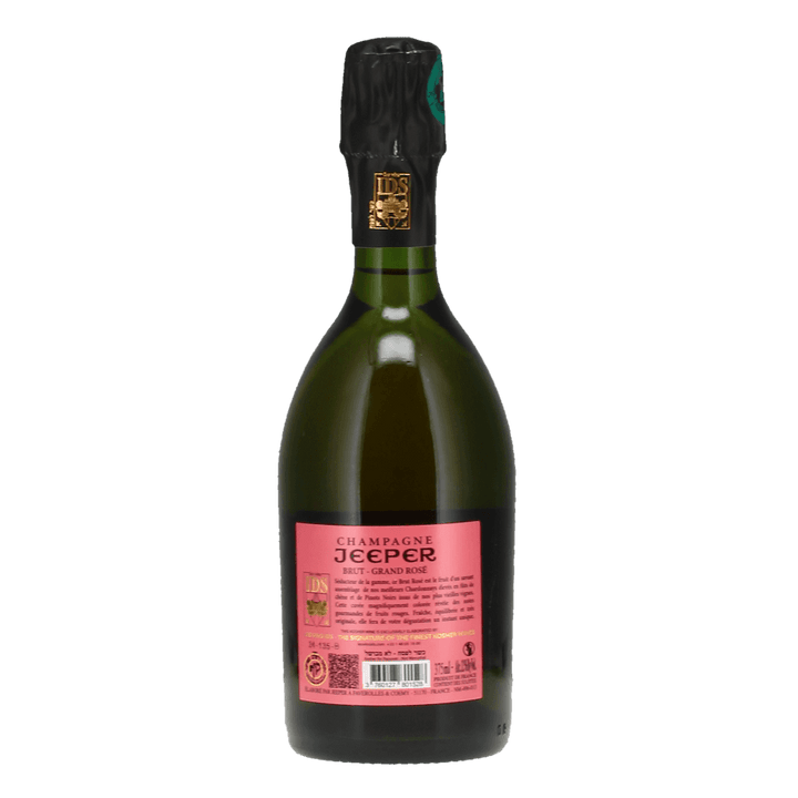 Champagne Jeeper Brut Grand Rose - Half Size