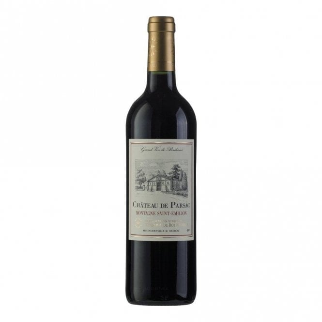 Chateau De Parsac dry red kosher wine. 