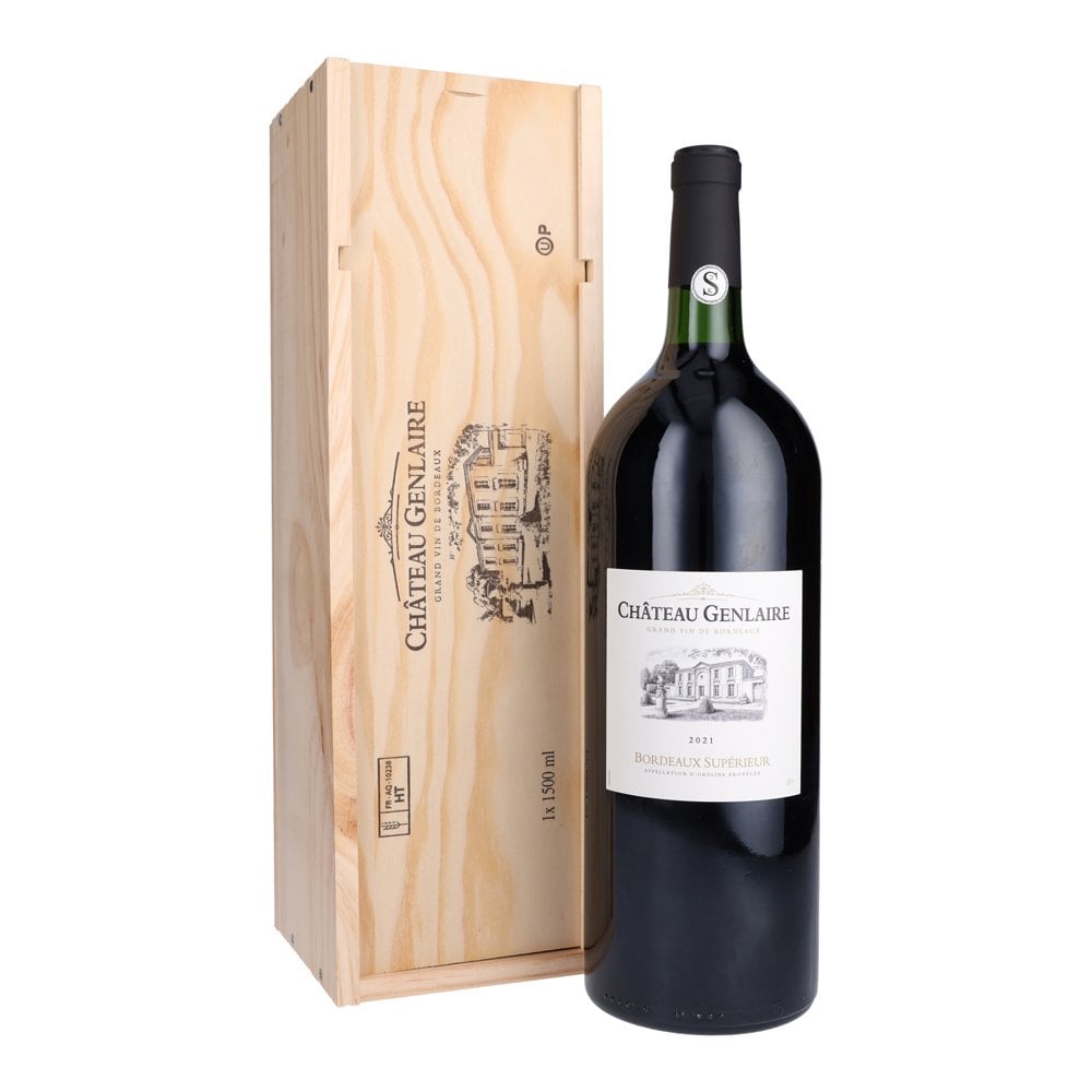 Chateau Genlaire - Bordeaux Superieur - 1.5 Litre Magnum, kosher wine