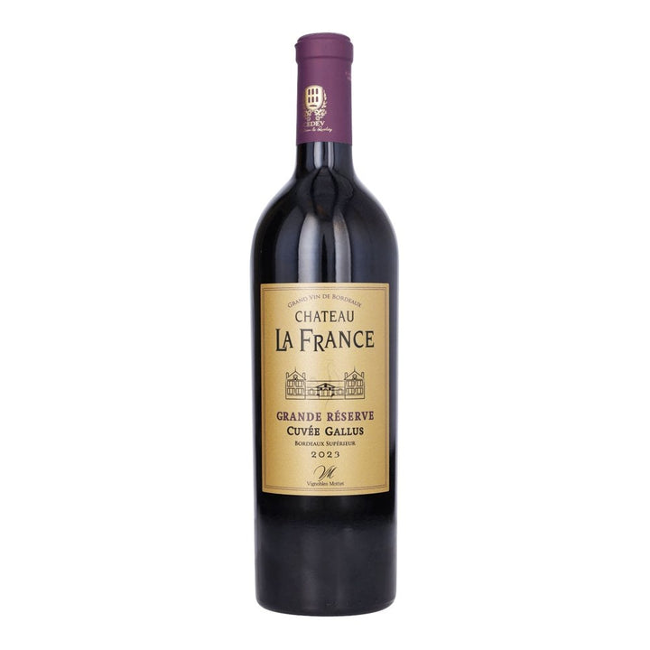 Bottle of Chateau La France Grande Reserve Cuvee Gallus, Bordeaux Superieur kosher wine