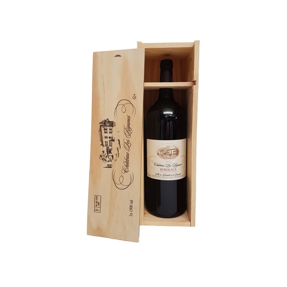 Chateau Les Riganes 1.5 Litre Magnum - dry red kosher wine. 