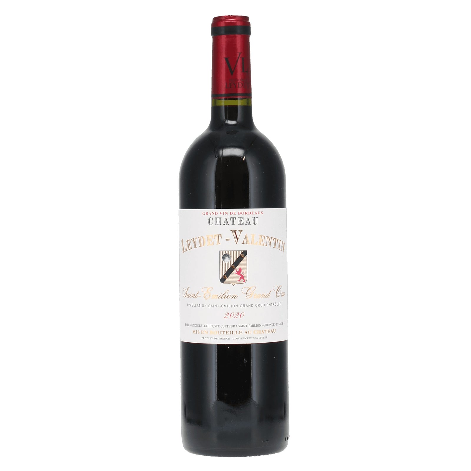 Château Leydet Valentin Saint-Émilion Grand Cru 2020. Dry kosher wine. 