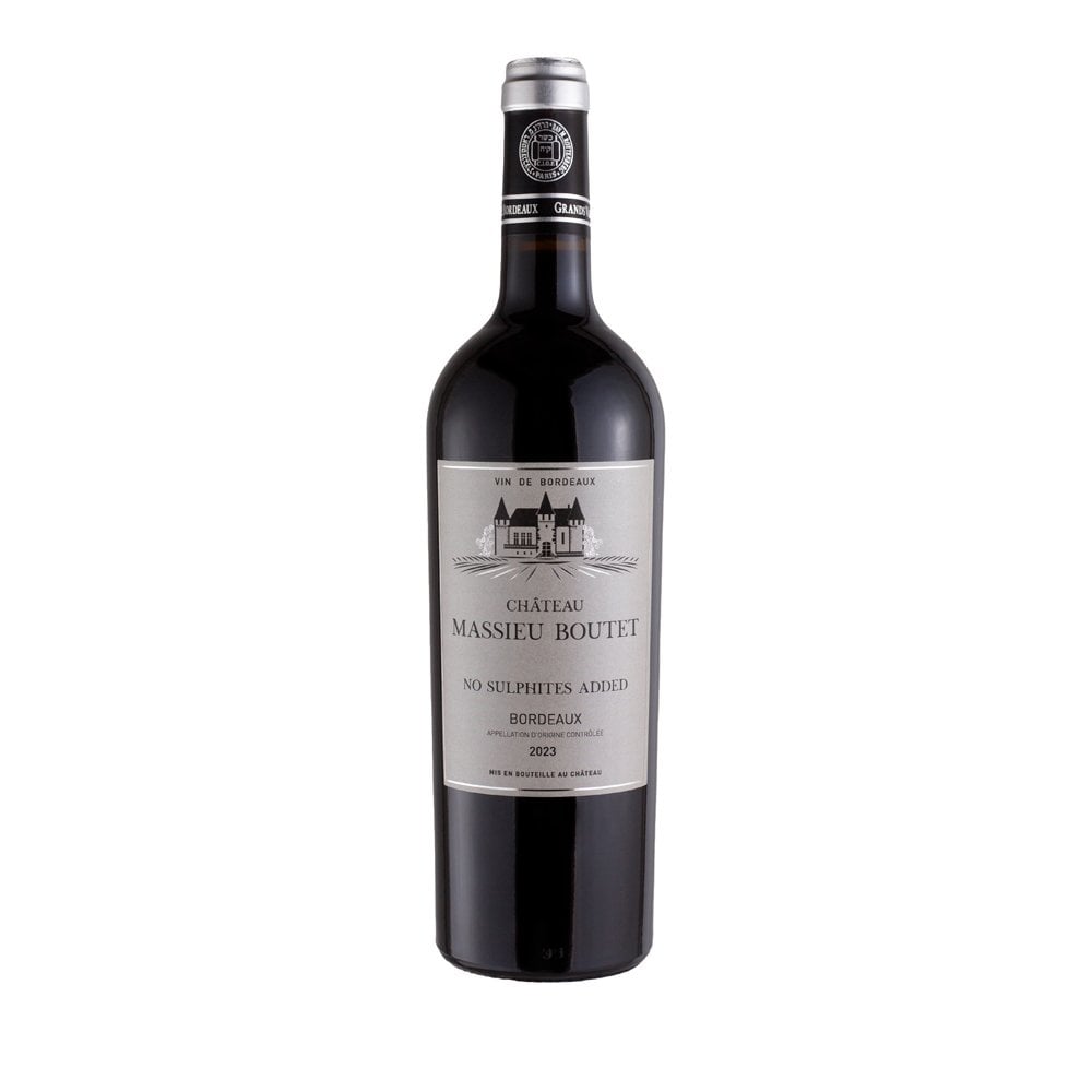 Chateau Massieu Boutet Bordeaux - No Sulphite. Kosher wine for passover. 