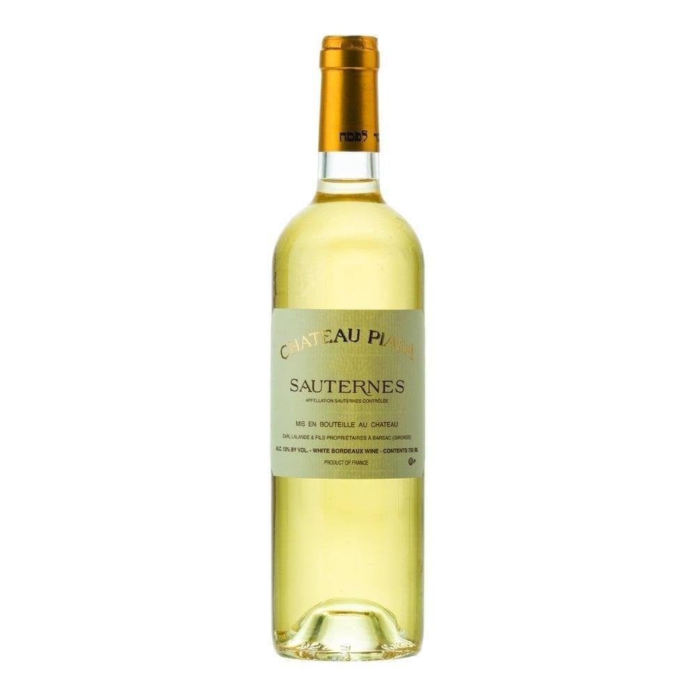 Château Piada Sauternes 2013. Kosher white wine.