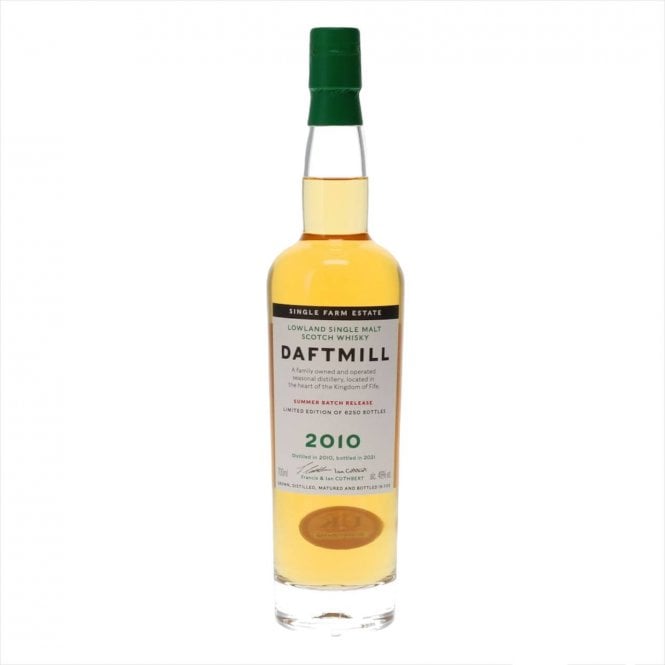 Daftmill 2010 Bottled 2021 - Summer Batch Release. Kosher whiskey 