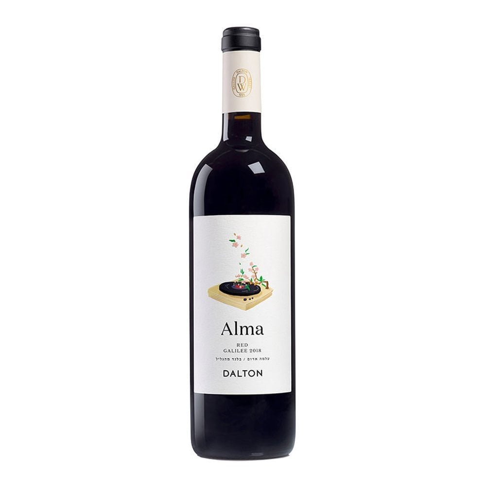 Dalton Alma Red - Israeli Dry Red Wine. Kosher Wine. 