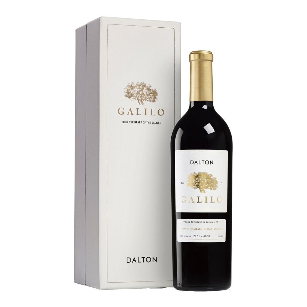Dalton Galilo - dry red kosher wine. 