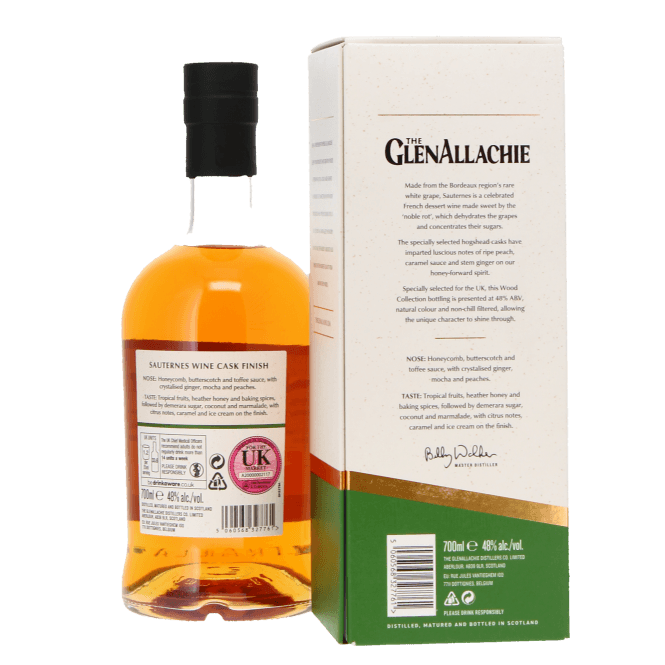 GlenAllachie 12 Year Old Sauternes Cask Finish