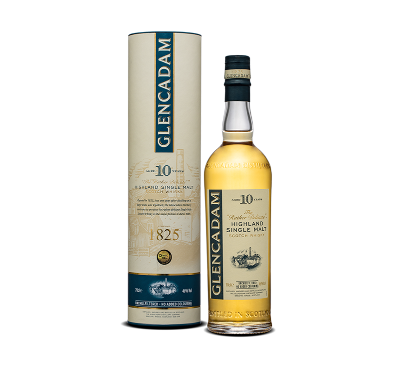 Glencadam 10 Year Old - Highland Single Malt Scotch Whisky