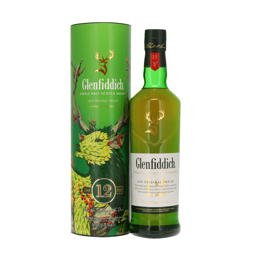 Glenfiddich 12 Year Old – Limited Edition Single Malt Scotch Whisky