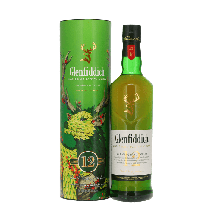 Glenfiddich 12 Year Old – Limited Edition Single Malt Scotch Whisky