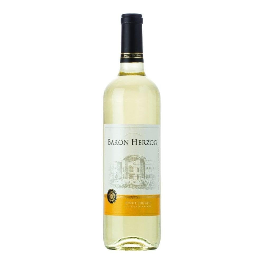 Baron Herzog Winery Pinot Grigio Mevushal, Kosher Wine