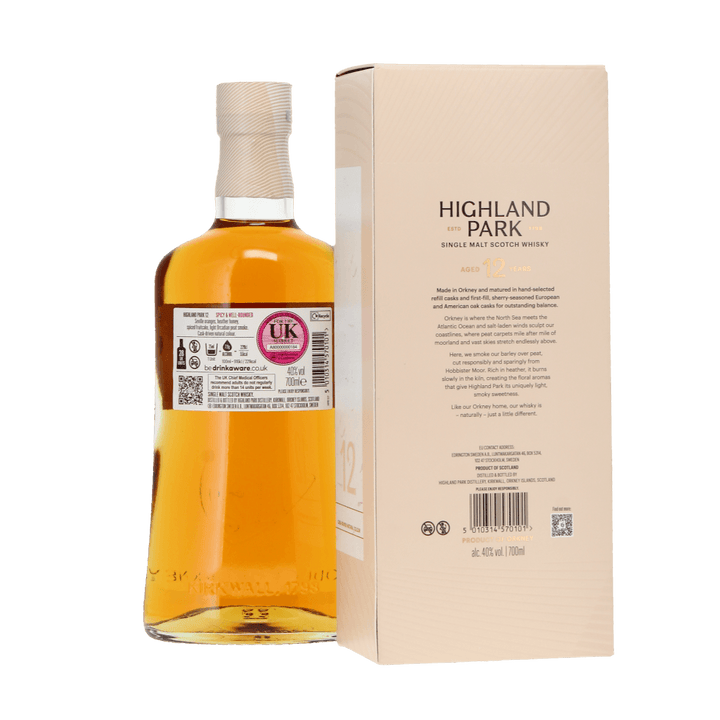 Highland Park 12 Year Old - Scotch Whisky