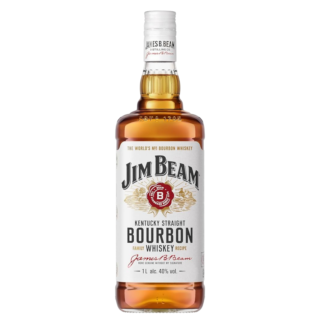 Jim Beam White Label Bourbon 1 Litre