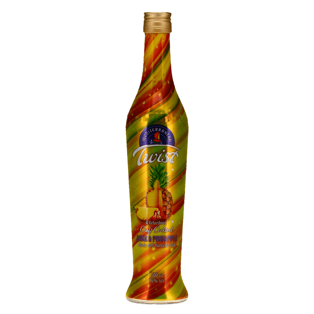 Kawar Mediterranean Twist Craft Cocktail Arak & Pineapple