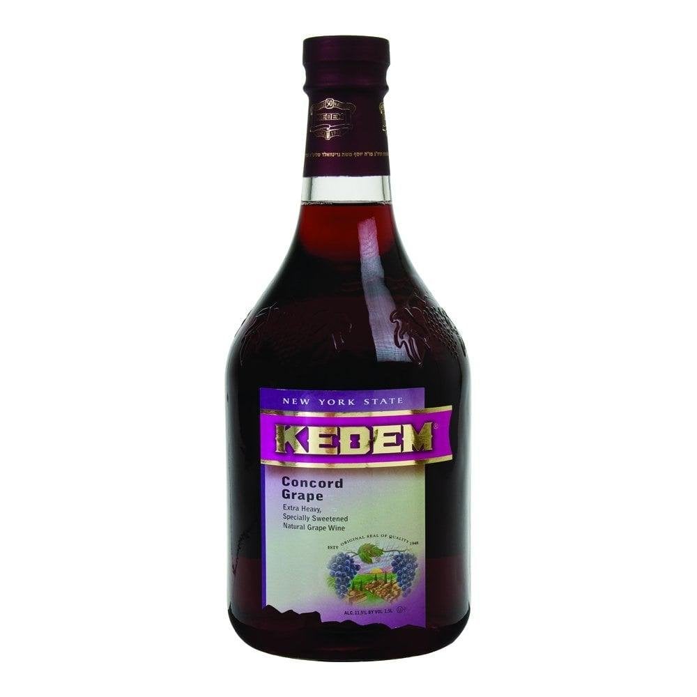 Kedem Concord Grape Naturally Sweet - 1.5 Litre Not Mevushal