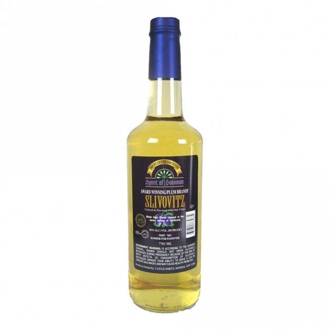 Spirit Of Solomon Slivovotz - Plum Brandy