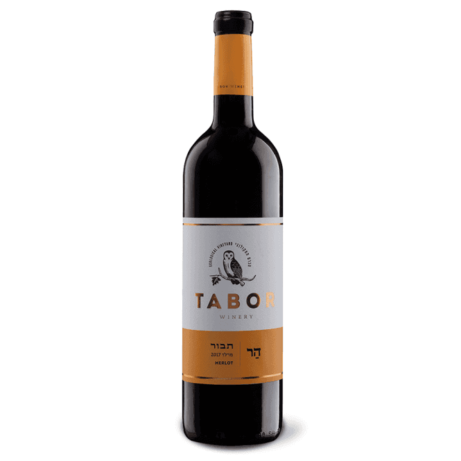 Tabor Har Merlot - Kosher Dry Israeli Red Wine