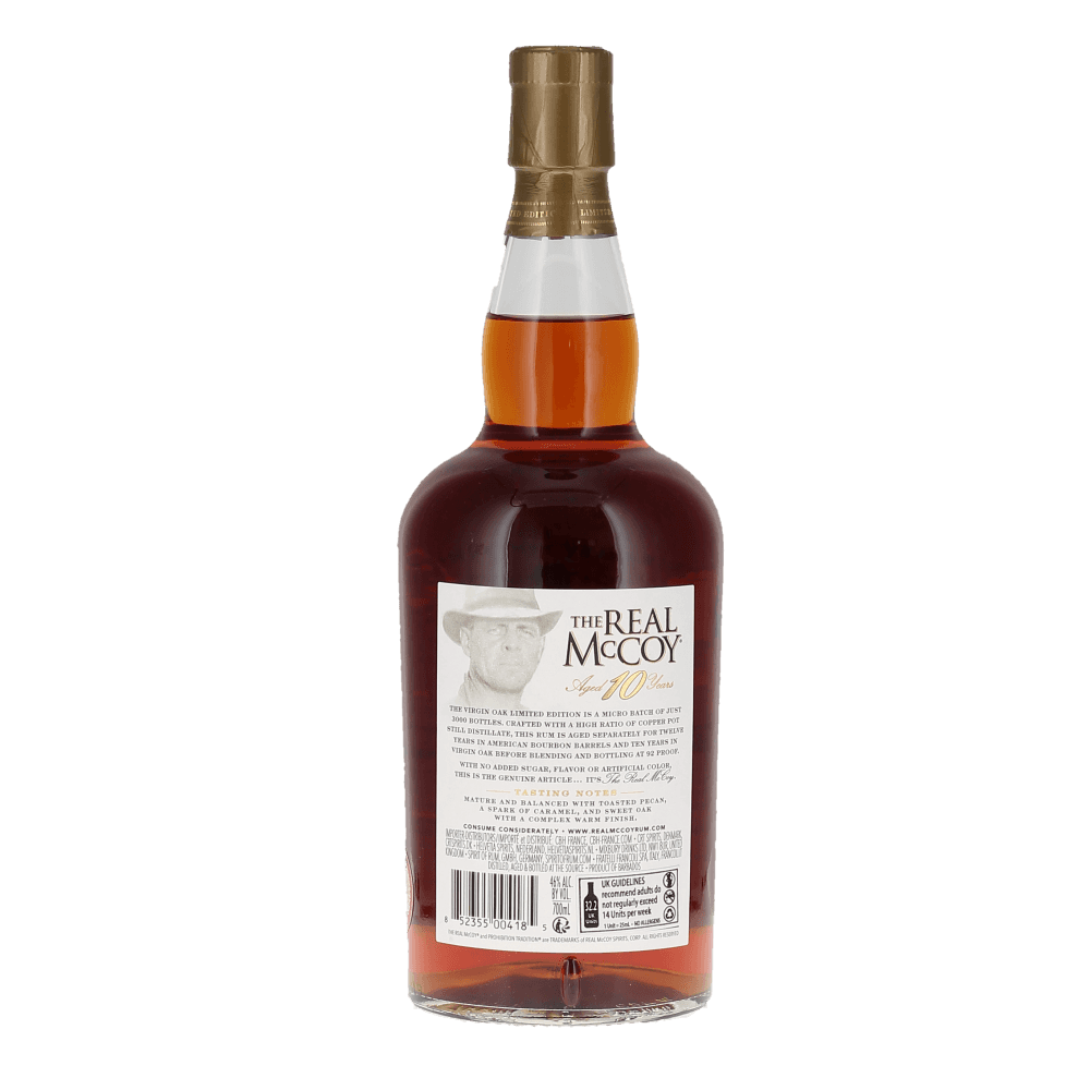 The Real McCoy 10 Year Old Rum - Virgin Oak