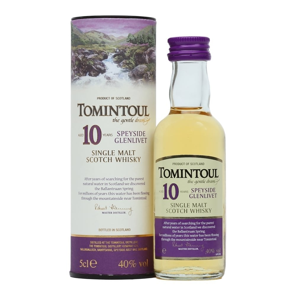 Tomintoul 10 Year Old - 5cl Miniature