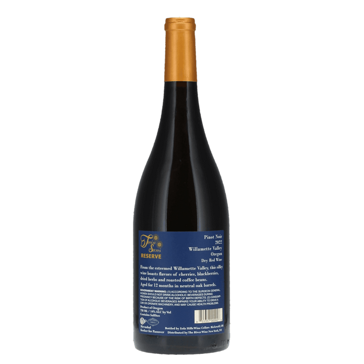 Twin Suns Reserve Pinot Noir Willamette Valley Oregon 2022