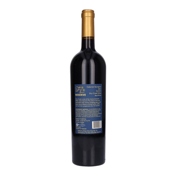 Twin Suns Reserve Sonoma 2021 - Cabernet Sauvignon