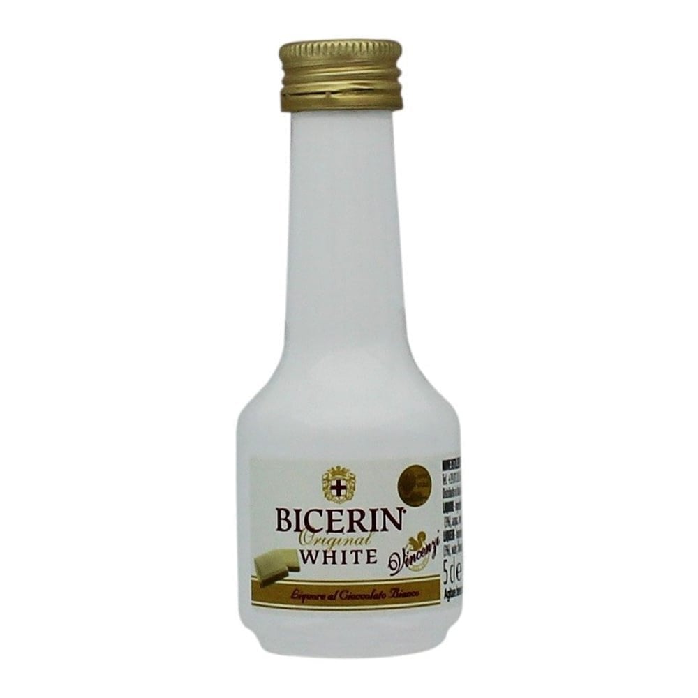 Bicerin White Chocolate Liqueur - 5cl Miniature