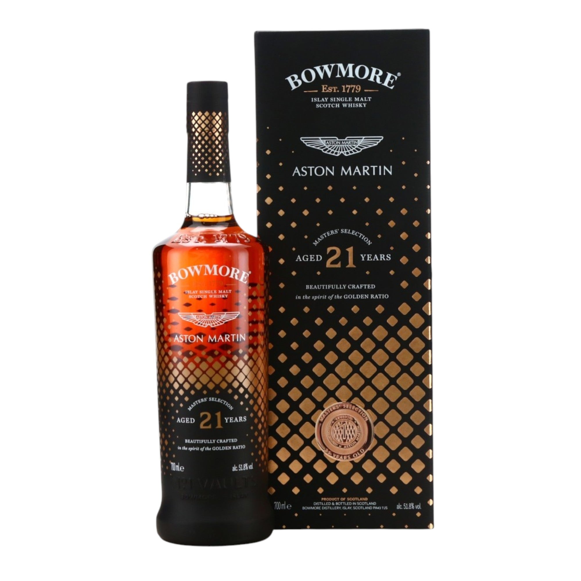 限定最安1セットのみ BOWMORE ASTON MARTIN ウイスキーセット Bowmore 21 Year Old Aston Martin – Edition 1 Masters Selection
